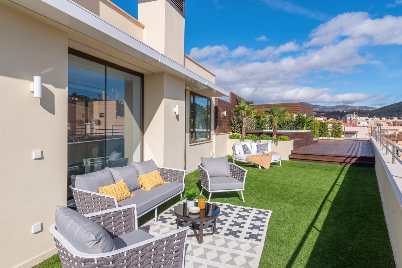 Exclusive Penthouse & Terrace By Ele Apartments Malaga Exterior photo